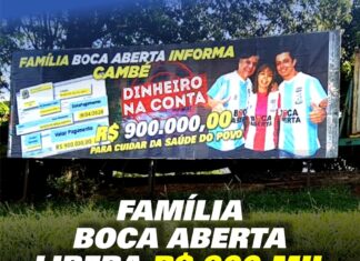 Família Boca Aberta Libera verba para a saúde