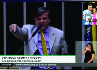 Só me calo quando o tiro acaertar…