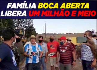 Família Boca Aberta libera um milhão e meio para manutenção de estrada.