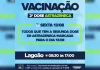 Apucarana segue vacinação de segunda dose nesta sexta
