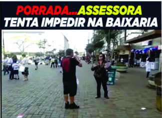 BOCA ABERTA REDUÇÃO SALÁRIO VEREADORES ASSESSORA de VEREADORA TENTA na BAIXARIA NOS INTIMIDAR e COLOCA MARIDO e FILHO PARA IMPEDIR NOSSO ABAIXO ASSINADO…!!!