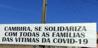 PREFEITURA DE CAMBIRA HOMENAGEIA VÍTIMAS DO COVID 19.