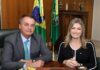 Confirmado: Presidente Jair Bolsonaro irá visitar os Campos Gerais em setembro, a convite da deputada Aline Sleutjes