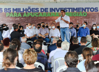 Paraná de Norte a Sul trás cobertura exclusiva sobre a vinda do Governador Ratinho Júnior à Apucarana