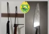 Depois de ameaçar família com arma, homem é esfaqueado pelo filho