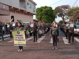 Jandaia do Sul Realizou o desfile de especial 7 de Setembro comemorando o Bicentenário da Independência do Brasil