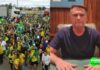 Presidente Bolsonaro pede o fim dos bloqueios nas estradas