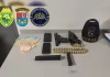 Jandaia do Sul – Operação apreende armas e drogas; quatro pessoas foram presas