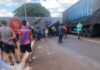 Acidente entre Trem e Carreta Deixa Uma Pessoa Ferida em Jandaia do Sul