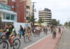 Passeio ciclístico garante esporte e lazer às famílias que curtem o Verão Maior Paraná
