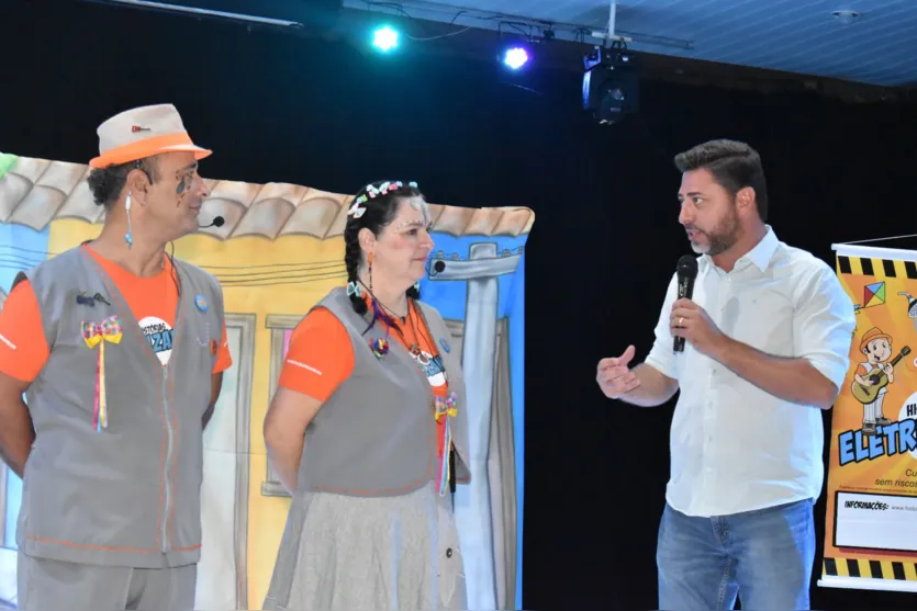 Prefeitura de Jandaia do Sul e Copel de realizam espetáculo educativo
