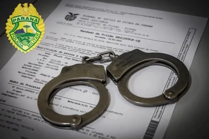 Foragido da justiça por homicídio e estupro é preso pela PM