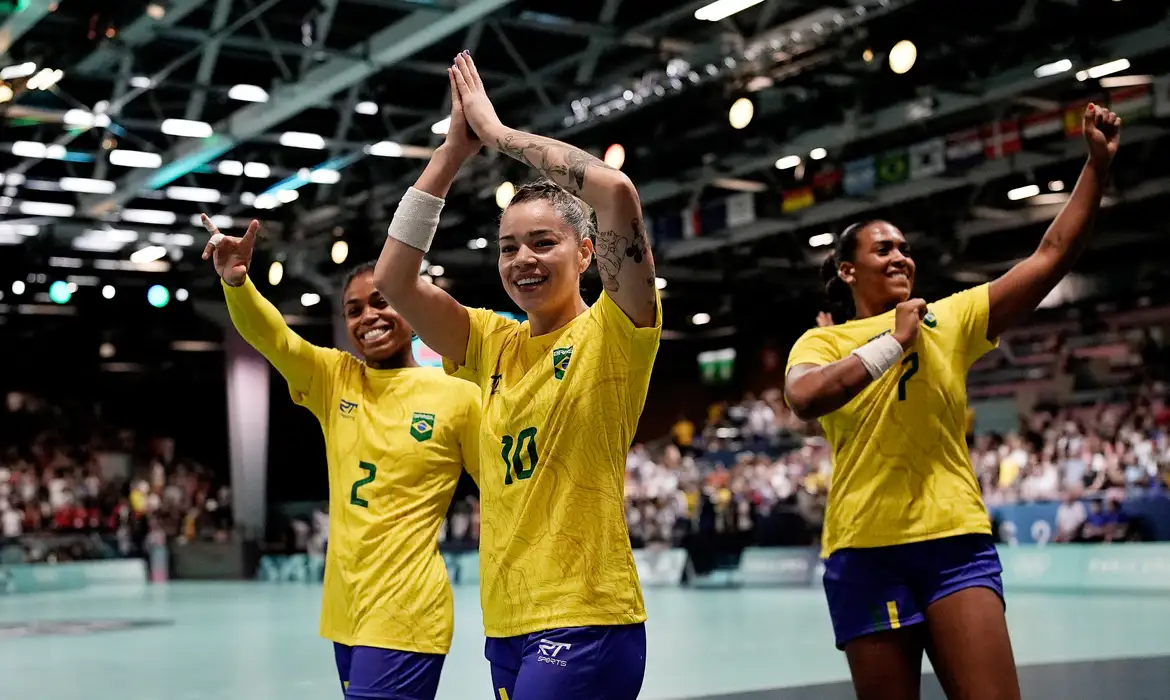 OLIMPIADAS – Handebol: Brasil estreia em Paris com vitória impecável contra Espanha