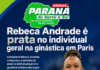 OLIMPIADAS: Rebeca Andrade é prata no individual geral na ginástica em Paris