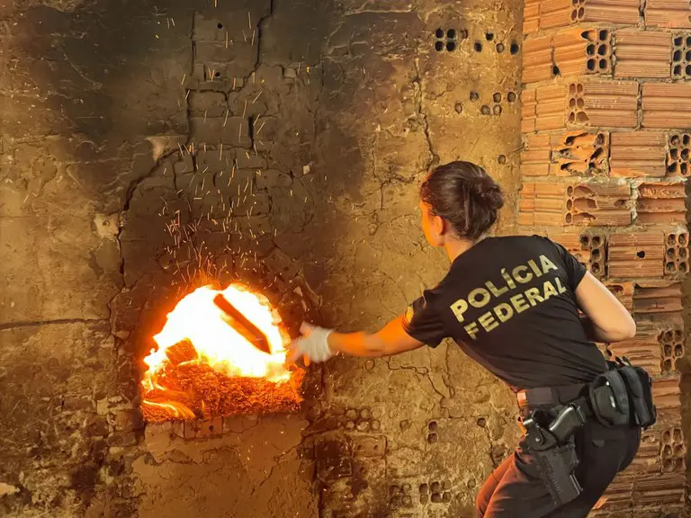 Quase 7 toneladas de drogas vão para o “forno” no Paraná