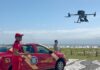 Bombeiros usam drones de alta tecnologia para reforçar proteção de banhistas no Litoral