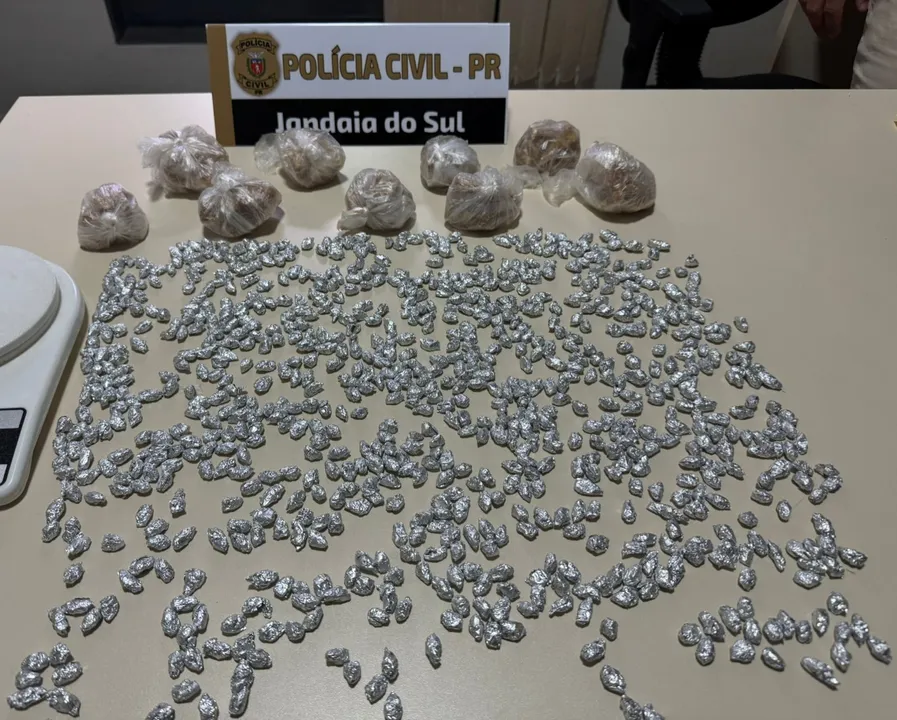 Casal volta a ser preso pela Polícia Civil por tráfico em Jandaia