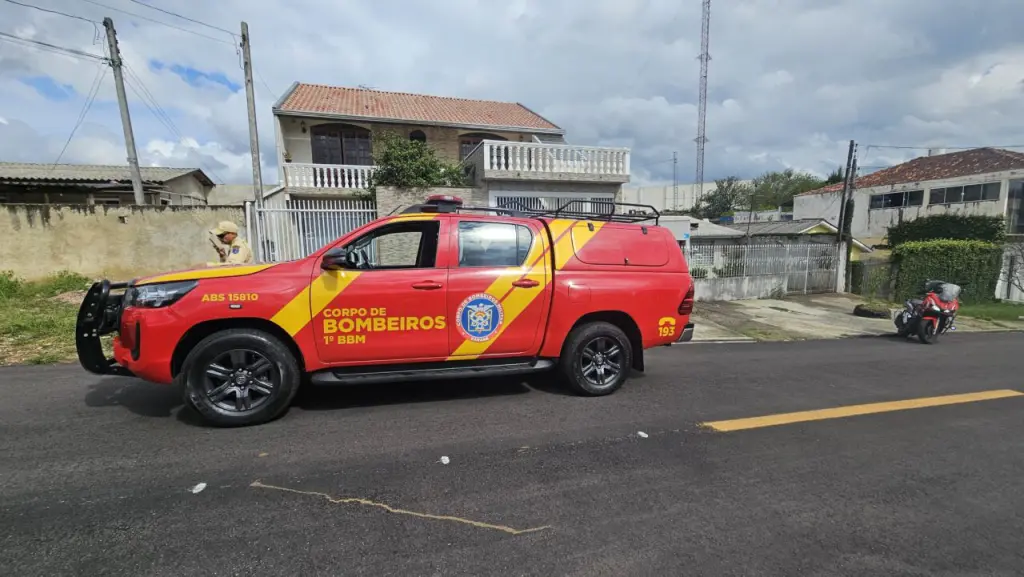 Explosão por vazamento de gás durante almoço em família fere três pessoas em Curitiba