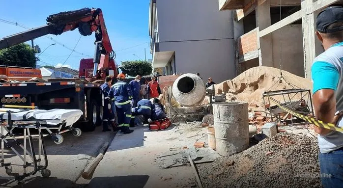 Trabalhador morre após sofrer queda em obra de prédio em Jandaia do Sul
