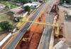 Obra do novo Trevo do Catuaí em Maringá chega a 54,3% de execução