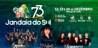Jandaia do Sul celebra 73 anos com três dias de festa na Praça do Café