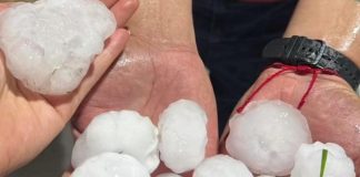 Granizo de 100g e ventos de 95 km/h: Defesa Civil prepara ajuda a municípios afetados