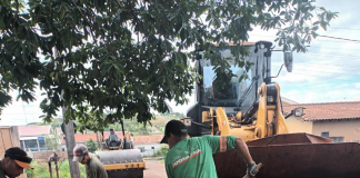 A Prefeitura de Jandaia do Sul deu início â operação Tapa Buraco