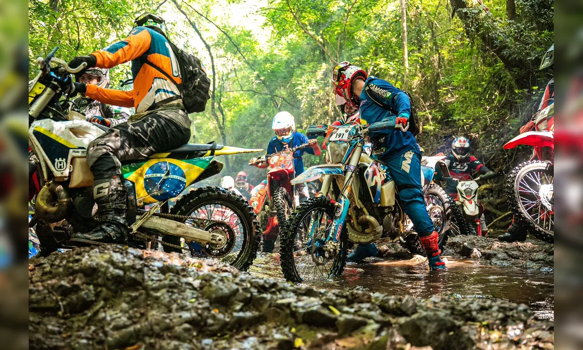 Festival de motociclismo off-road movimenta Jandaia do Sul