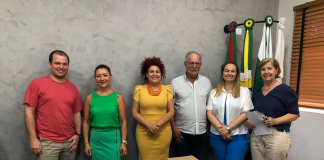 Prefeito Ditão Pupio recebe prefeita Ivoneia Furtado, de Mandaguari