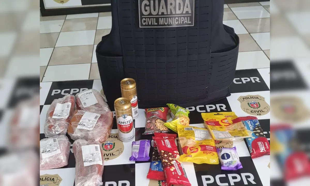 Ladrão condenado a 36 anos é preso pela GCM após furto em Apucarana