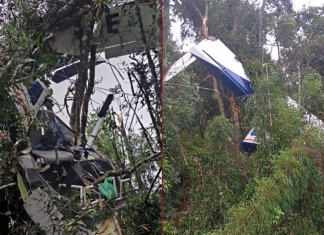 Avião cai na Grande Curitiba durante forte chuva e piloto morre