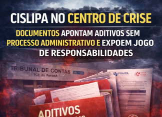 CISLIPA NO CENTRO DE CRISE: DOCUMENTOS APONTAM ADITIVOS CONTRATUAIS SEM PROCESSO ADMINISTRATIVO E EXPÕEM JOGO DE RESPONSABILIDADES