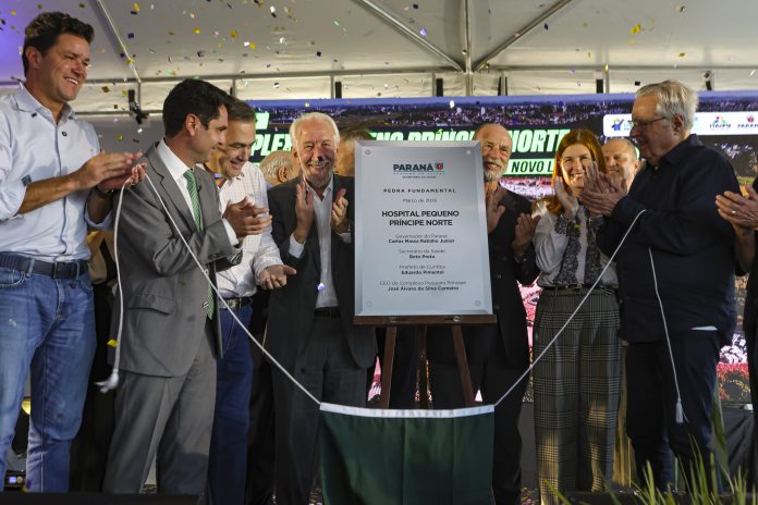 Curitiba, 23 de março de 2026 - Investimentos no Hospital Pequeno Príncipe.