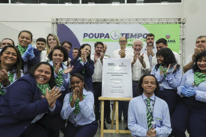 Arapongas, 06 de março de 2026 - Inauguração do Poupatempo