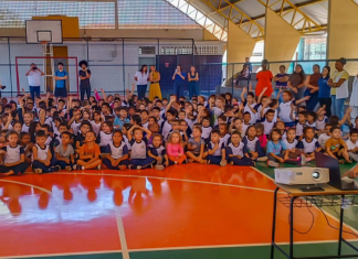 Prefeitura de Jandaia do Sul realiza palestra educativa sobre proteção animal em escola municipal