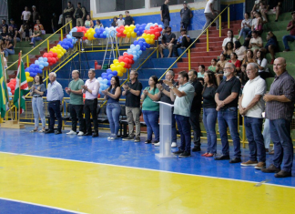 Abertura dos Jogos Escolares Municipais é realizada em Jandaia do Sul