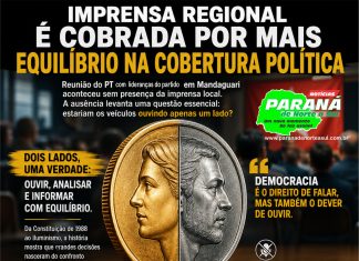 IMPRENSA REGIONAL É COBRADA POR MAIS EQUILÍBRIO NA COBERTURA POLÍTICA
