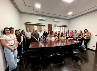 Prefeito Ditão Pupio recebe visita de Lúcio Mauro Tasso em Jandaia do Sul