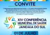 XIV Conferência Municipal de Saúde de Jandaia do Sul será realizada no dia 1º de julho