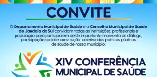 XIV Conferência Municipal de Saúde de Jandaia do Sul será realizada no dia 1º de julho
