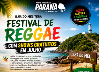 Ilha do Mel terá Festival de Reggae com shows gratuitos e promete movimentar o turismo no litoral do Paraná