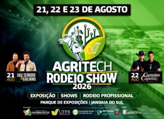 Agritech Rodeio Show Jandaia 2026: evento amplia programação e une tecnologia, agronegócio, cultura e grandes shows