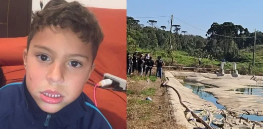 Corpo de criança que estava desaparecida na Grande Curitiba é encontrado em tanque de rejeitos