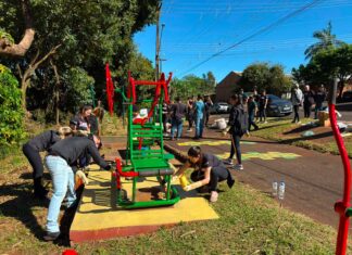 Ação conjunta promove revitalização de espaço público em Jandaia do Sul