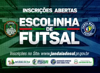 Jandaia do Sul abre inscrições para Escolinha de Futsal
