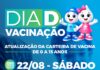 Jandaia do Sul realiza Dia D de Vacinação neste sábado (22)