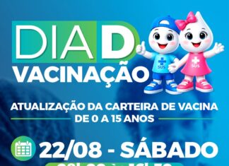 Jandaia do Sul realiza Dia D de Vacinação neste sábado (22)