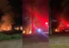 Incêndio ambiental mobiliza Corpo de Bombeiros em Apucarana