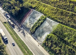 Concessionária conclui contenções de encostas em três pontos da BR-277, no Litoral do Paraná
