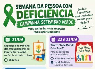 Jandaia do Sul terá uma semana de ações voltadas à inclusão e à educação